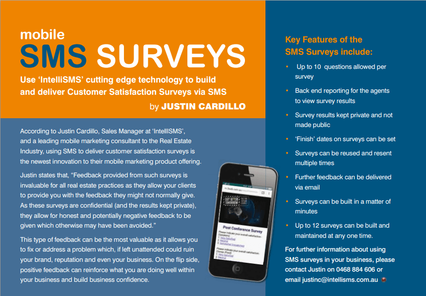 Mobile SMS Surveys